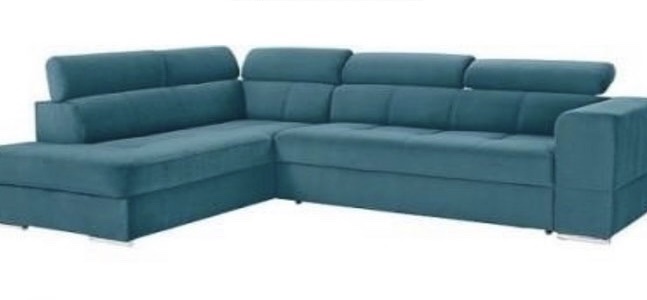 Ugaona TEA II u dimenziji 265 sa 205, prostor za spavanje i odlaganje